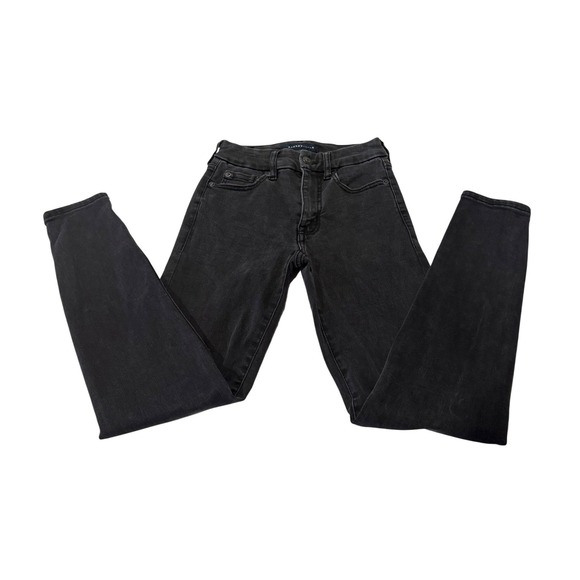 Aeropostale Denim - Aeropostale Womens High Rise Curvy Jegging Black Skinny Jeans Size 000 Reg